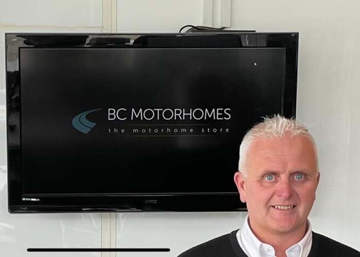 Calum Watson at BC Motorhomes Scotland