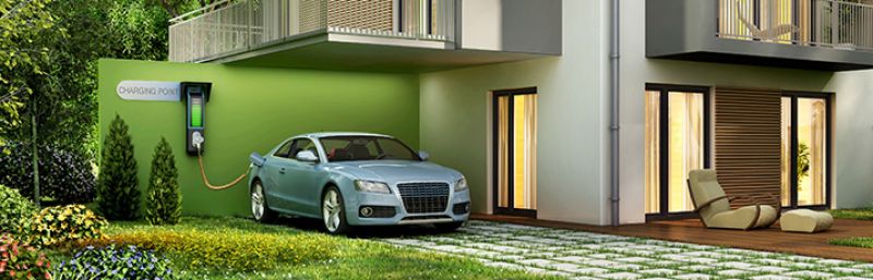 Scottish house builder plugs in to electric cars Scottish house builder plugs in to electric cars