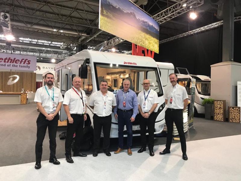 BC Motorhomes go to The NEC Motorhome and Caravan Show in Birmingham!