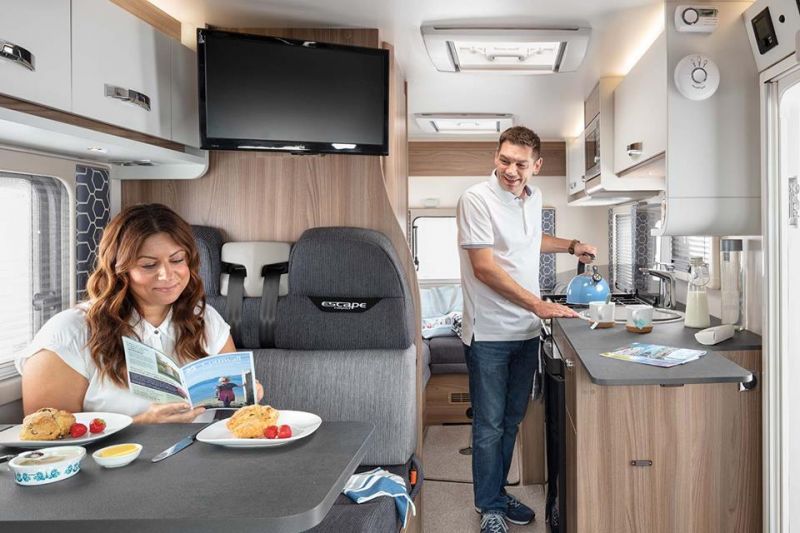 Swift Escape Compact C402 has been announced as Best Compact Motorhome 2019! Swift Escape Compact C402 has been announced as Best Compact Motorhome 2019!