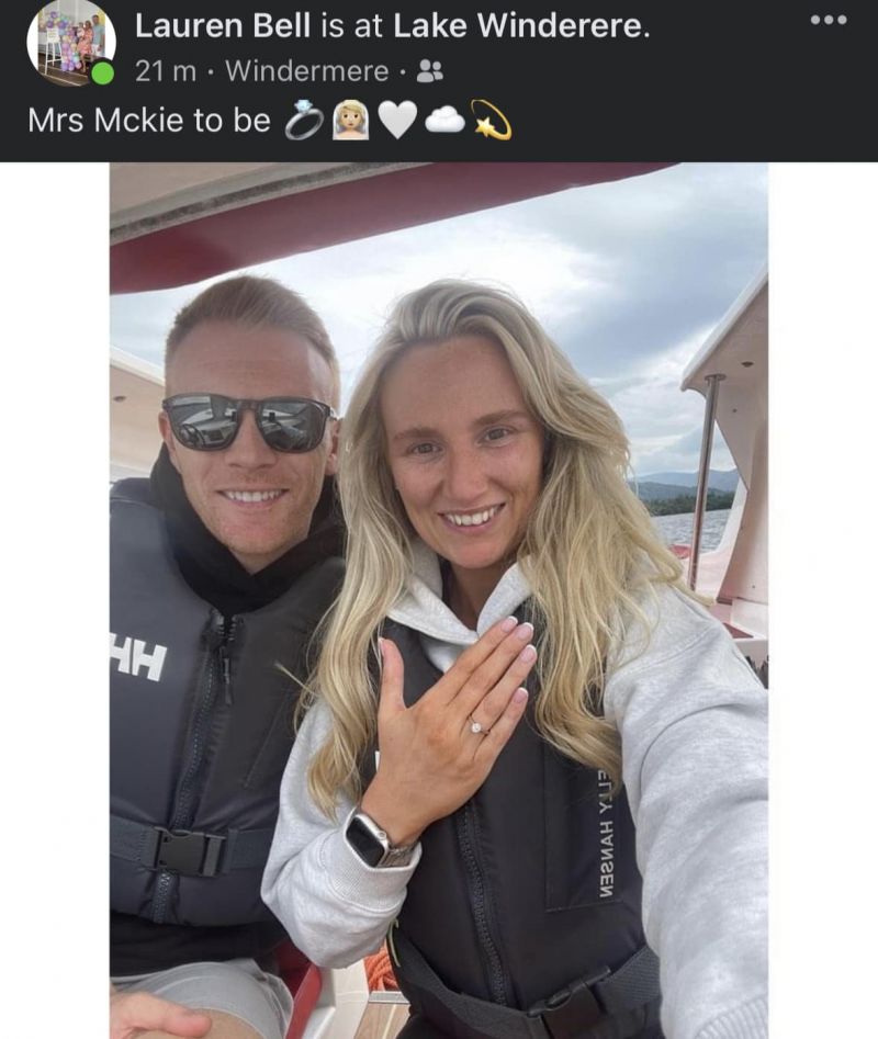 HUGE Congratulations to Lauren and her fiancé Ryan! HUGE Congratulations to Lauren and her fiancé Ryan!